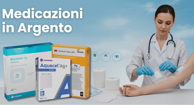 medicazioni in argento